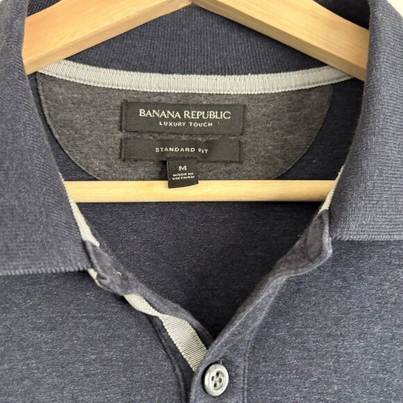 Men's Banana Republic Polo Size Medium - Picture 2 of 3